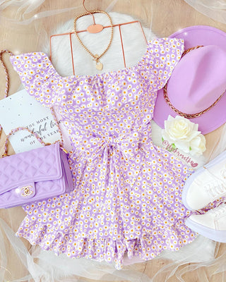 BOLSO LILA ROMBITOS