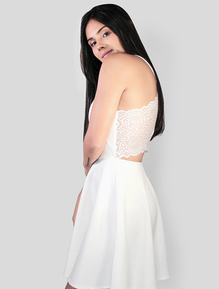 Vestido escote V