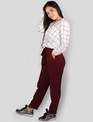 Pantalón con moño