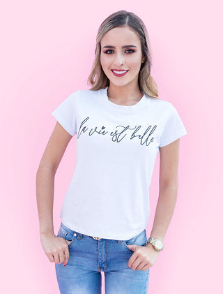 Camiseta con estampado