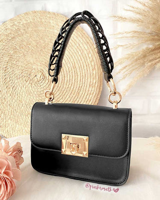 BOLSO NEGRO TIRA NEGRA
