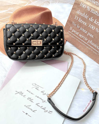 BOLSO NEGRO TACHES