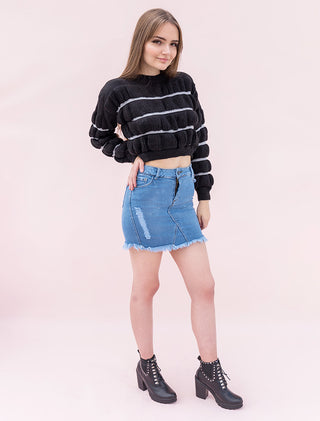 Falda de jean