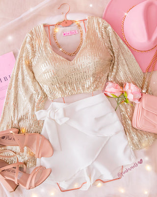 BLUSA DE LENTEJUELAS