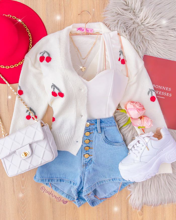 BUZO TEJIDO DE CEREZAS – Pink Rose tk