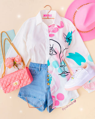 CAMISA  ESTAMPADA