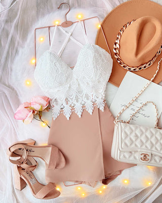 CROP TOP EN BLONDA