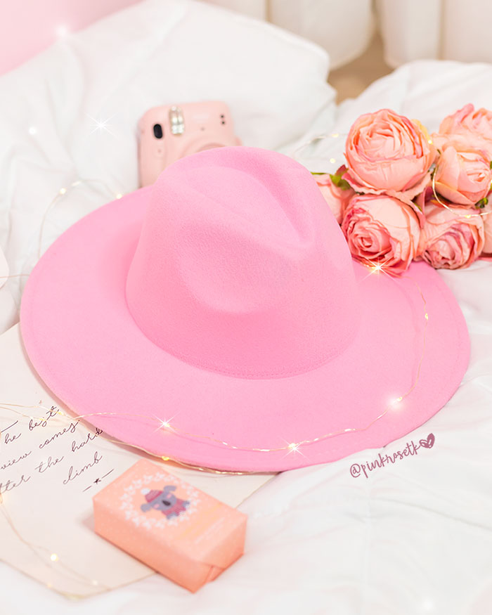 SOMBRERO ROSADO CLÁSICO