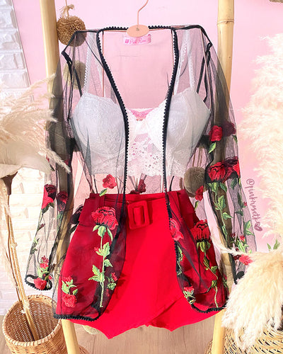 KIMONO DE ROSAS