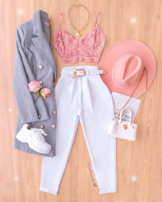 CROP TOP DE BLONDA