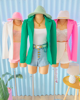BLAZER  MANGA PUFF