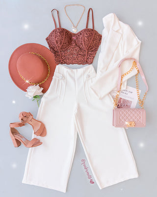 PANTALÓN ANCHO BLANCO