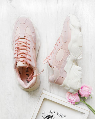 TENIS GLAMOUR ROSADOS
