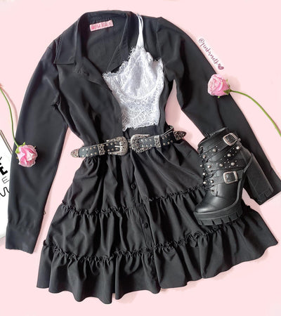CROP TOP DE ENCAJE