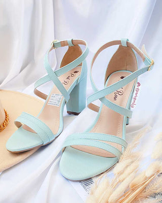 SANDALIAS AZUL CRUZADAS
