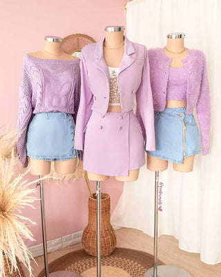 SET FALDA SHORT Y BLAZER