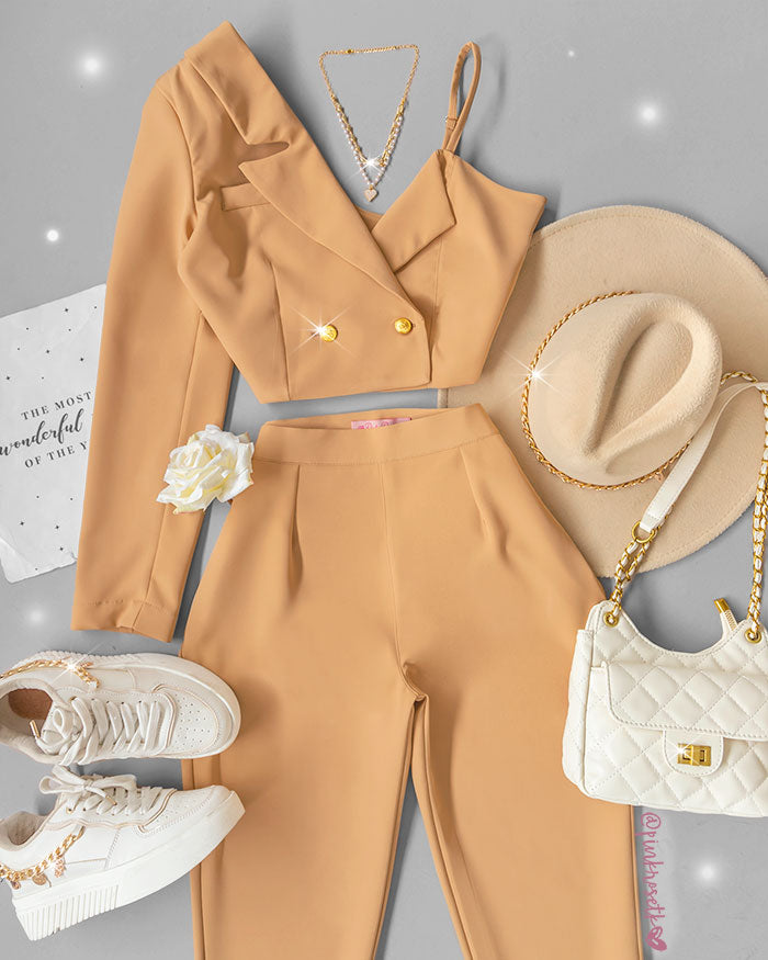 Pantalon Estilo De Blusas Elegantes Primavera Y Verano Moda Mujer