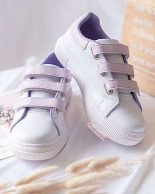 TENIS ADHESIVO LILA