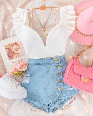Crop top de varilla