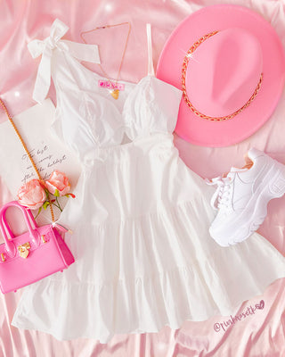 VESTIDO SIZO CON TIRA EN MOÑITO