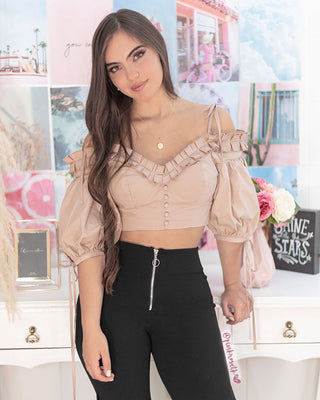 BLUSA MANGA GLOBO
