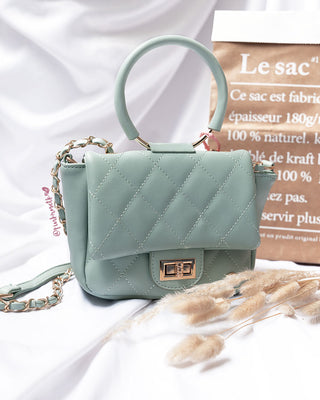 Bolso verde menta