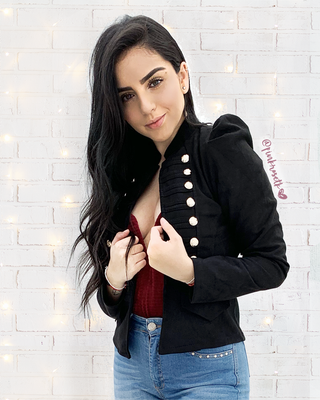 Chaqueta piel de durazno