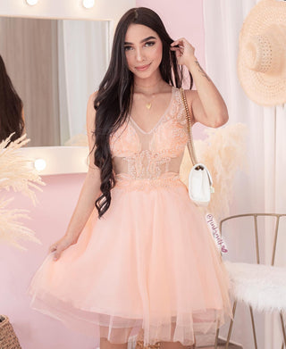 Vestido princesa bordado