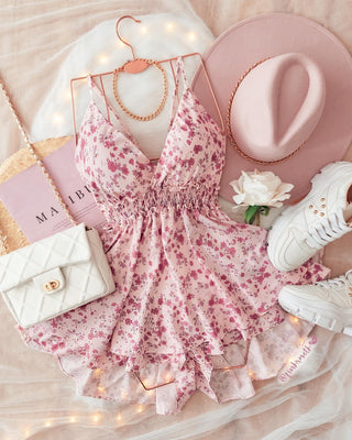 ROMPER FLORES DE CEREZO CON ELÁSTICO