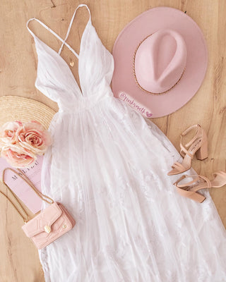 Vestido flores terciopelo