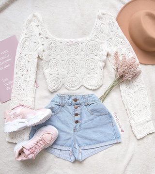 Short de Jean botones