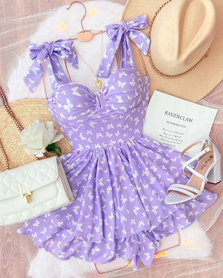 Romper de mariposas y lazos