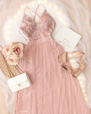 Vestido Tul en cinta