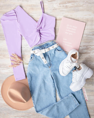 Crop top de nudo