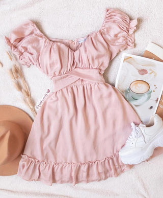 Vestido satín