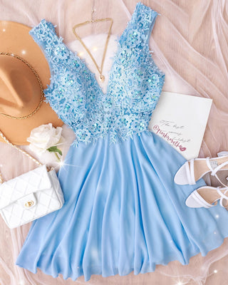 VESTIDO CORTO PRINCESA DE HIELO