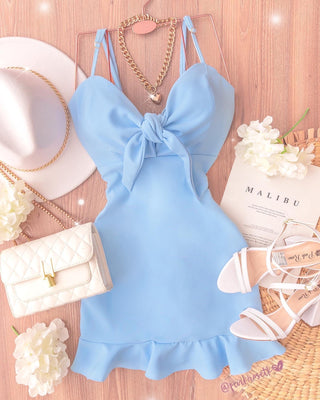 Vestido de moñito y bolero