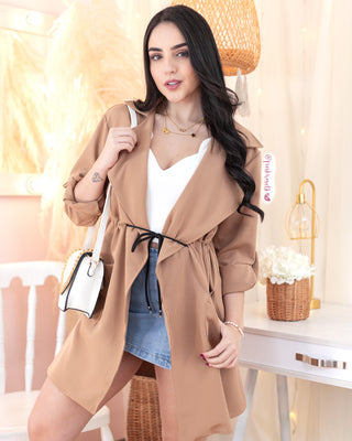 Cardigan de cordón