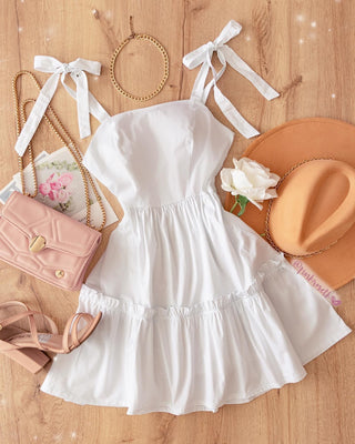 Vestido de tiempos y moñitos