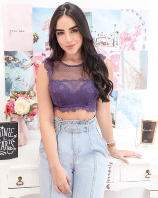 Bralette de encaje