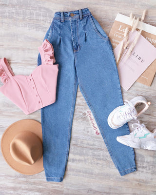 Crop top botones forrados