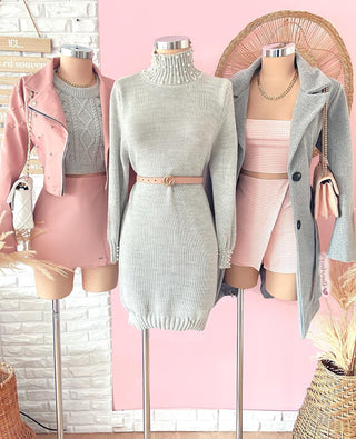 Vestido tejido de Perlas