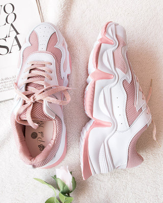Tenis Única Rosados